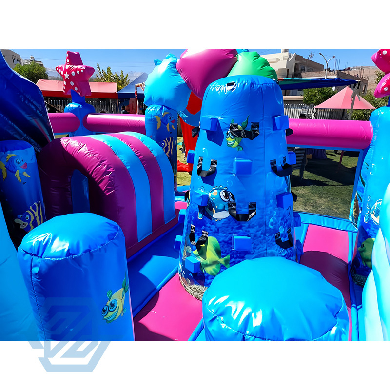  Meerjungfrau Inflatable Ocean Mermaid Playground Bouncy Castle