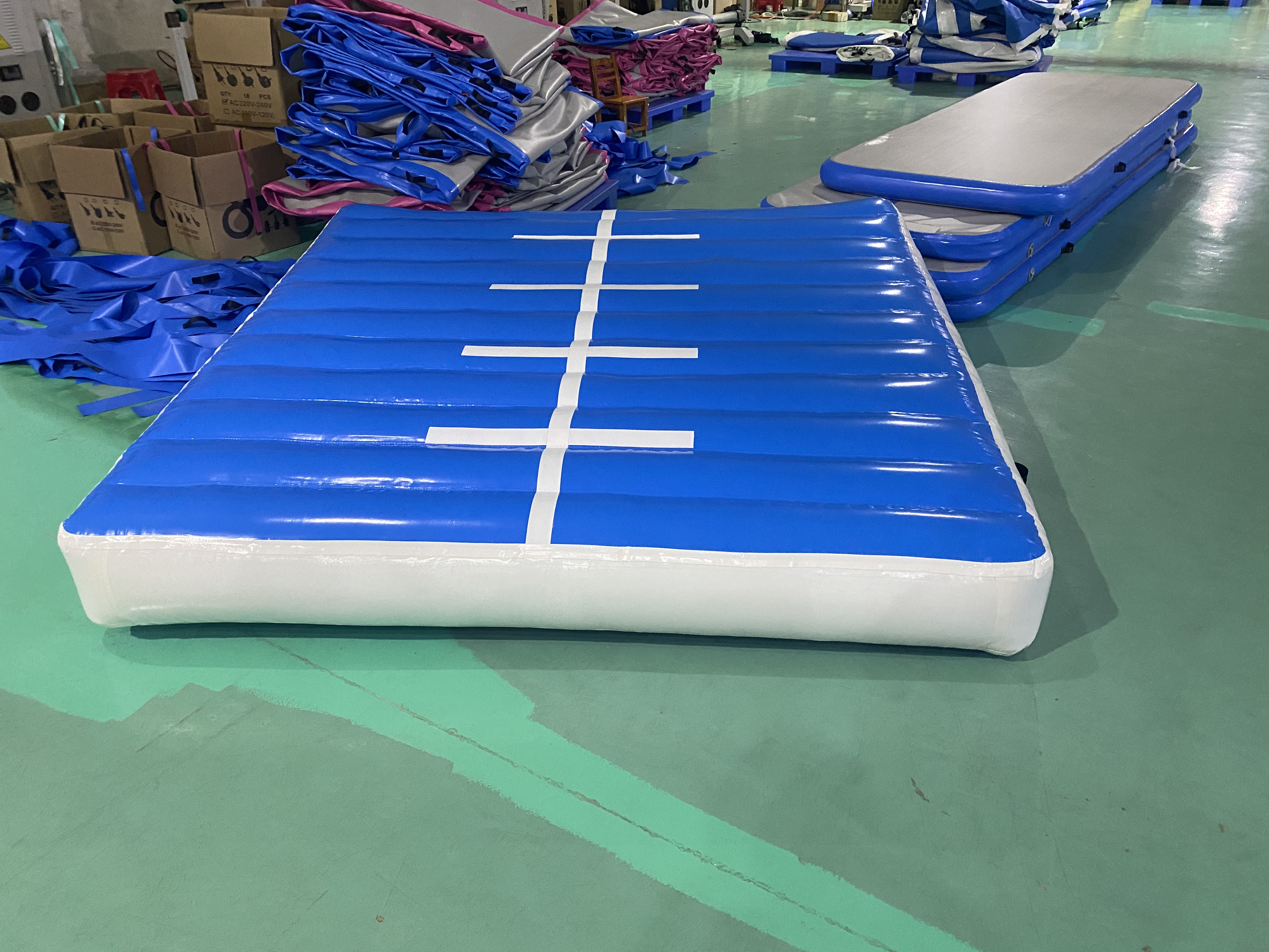 inflatable gym ramp