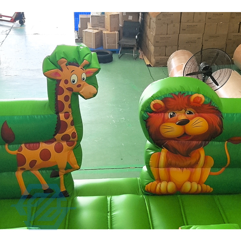 Outdoor Animal Theme Elephant Inflatable Slide for Sale