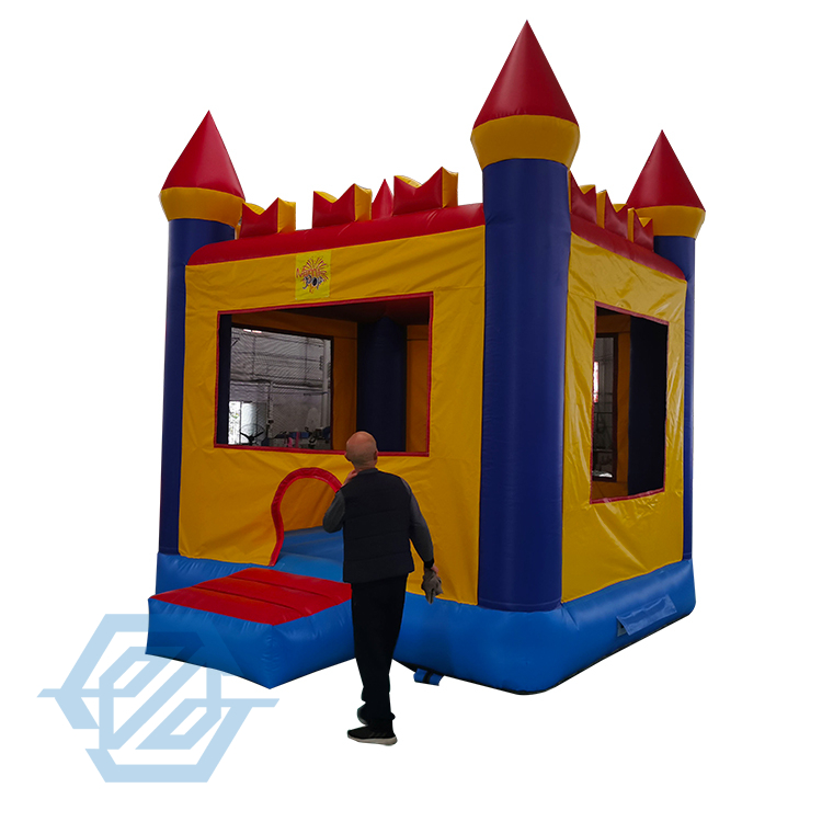 4x4m Inflatable Castle Bouncy Jumping Bounce House for Backyard