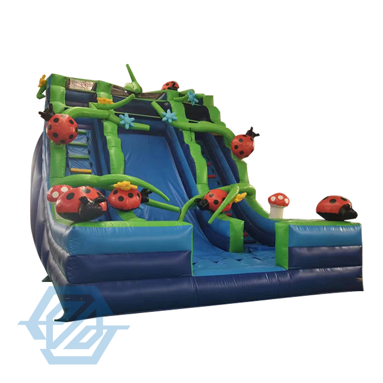 Inflatable Slide Forest Bounce Castle House Combo for Kids