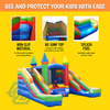 Commercial Inflatable Bouncer House Double slides for Rent