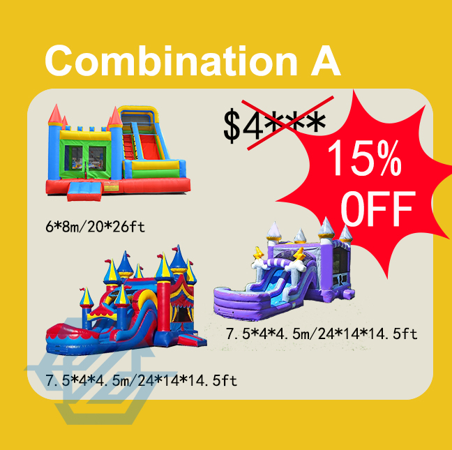 Commercial Combination Inflatable Bounce House for Rent