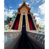 Inflatable Christmas Gingerbread House Bouncer Slide Rent