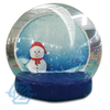 Custom Inflatable Christmas Snow Globe Photo Booth Bubble