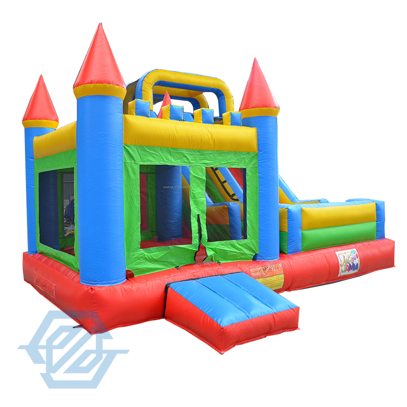 Commercial 8x7M Large Inflatable Bouncy House with Slide