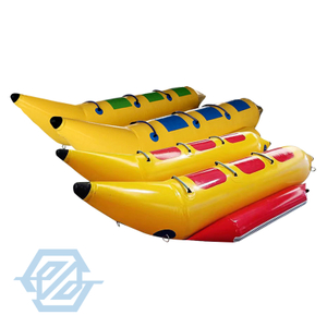 Commercial Inflatable Banana Boat Towable Tube PVC Water Game