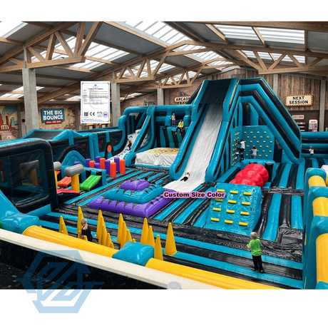 Giant Inflatable Theme Park Amusement Game Trampoline Playground