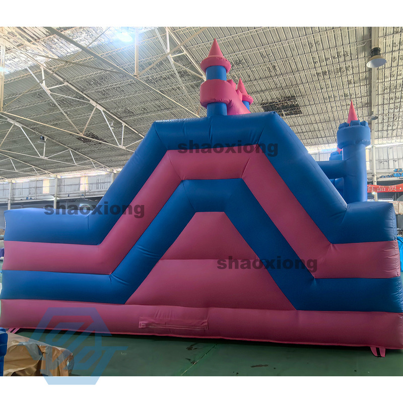 Commercial Inflatable Frozen Theme Bounce House with Slide