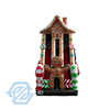 Inflatable Christmas Gingerbread House Bouncer Slide Rent