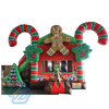 Inflatable Christmas Bouncer House Slide Rental Bouncy Castle