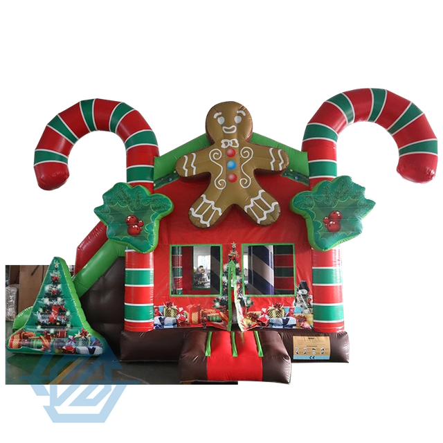 Inflatable Christmas Bouncer House Slide Rental Bouncy Castle