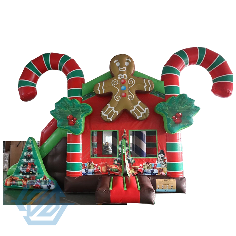 Inflatable Christmas Bouncer House Slide Rental Bouncy Castle