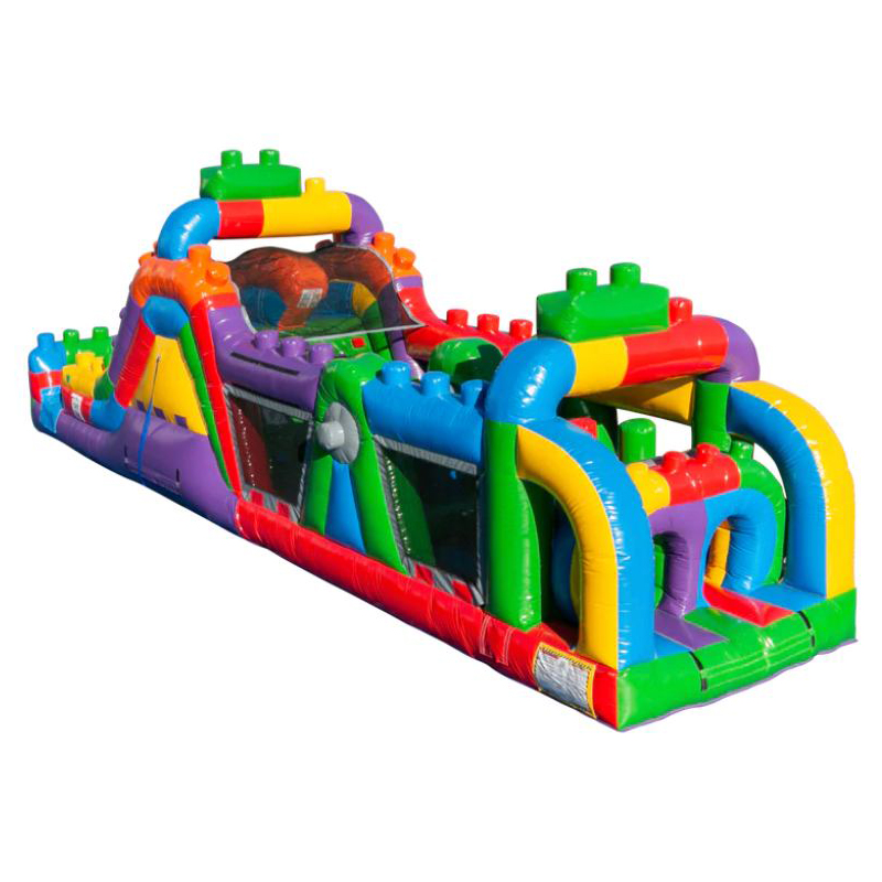 inflatable obstacle bounce house