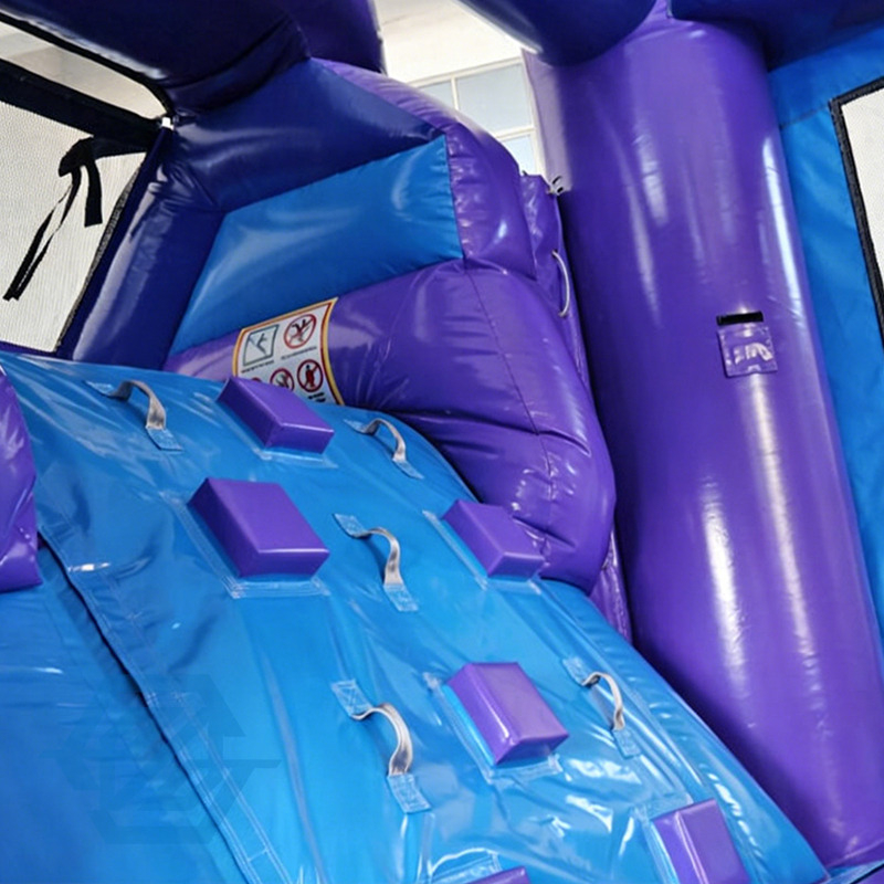 nflatable K-PoP Demon Bounce House with Slide Detachable Pool Combo