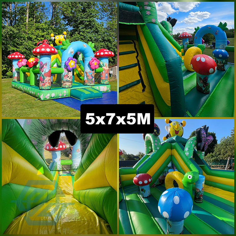 Outdoor Animal Themes Playground Bouncy Castle for Kids