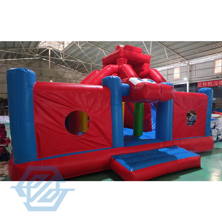 Inflatable Obstacle Bounce House Combo Slide 