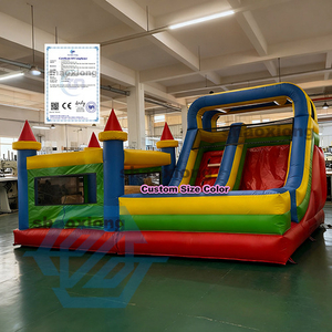 Hot Sale Inflatable Bouncy House Jumping Castle with Slide