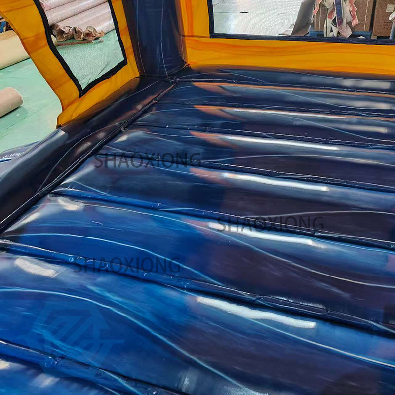 4x4M PVC Inflatable Blue Bounce House for Sale