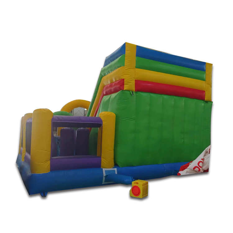 inflated bounce house