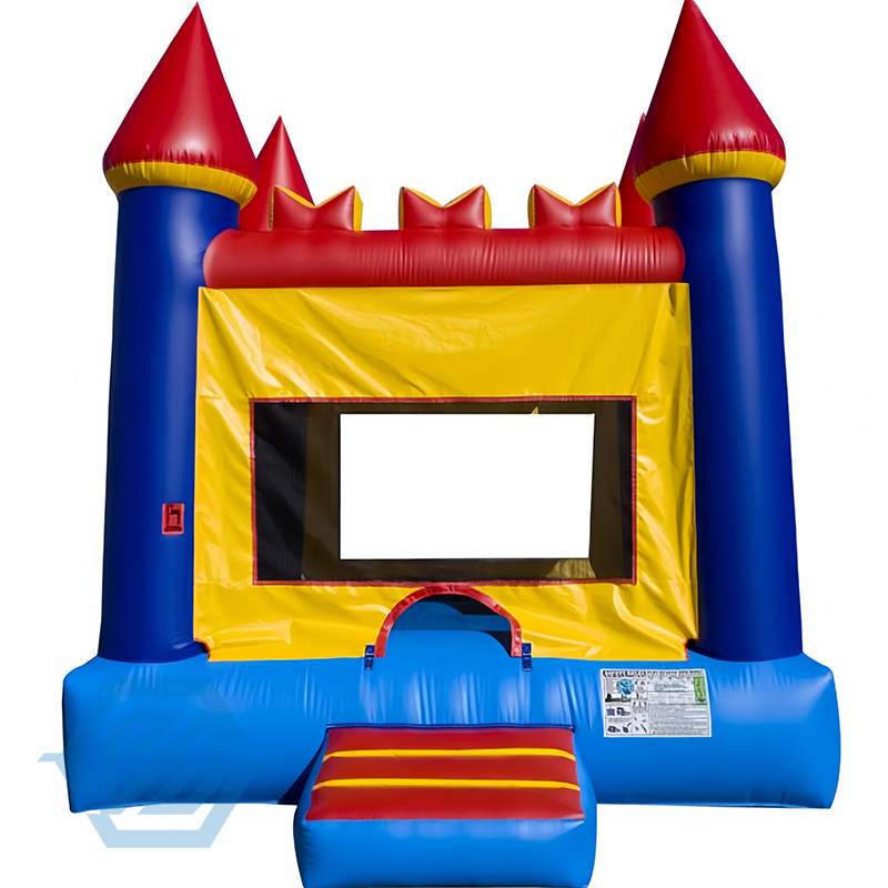 4x4m Inflatable Castle Bouncy Jumping Bounce House for Backyard