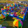 Inflatable Trampoline Theme Park Gmaes Playground for Sale