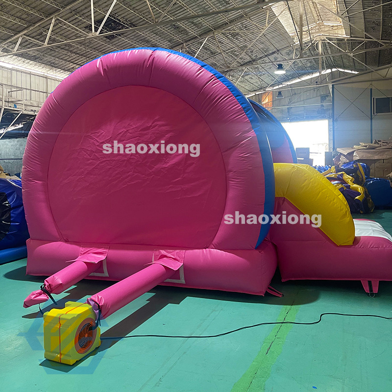 Commercial Inflatable Hello Kitty Bounce House with Slide