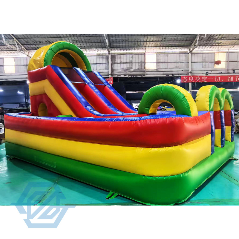 Inflatable Obstacle Couerse Bouce House with Slide for Kids