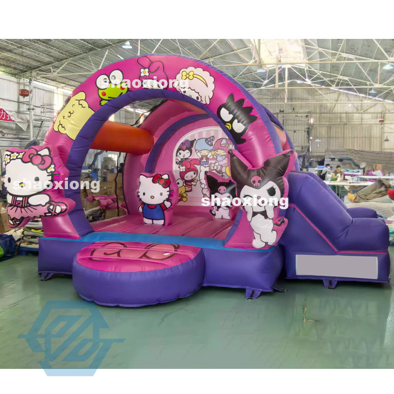 Inflatable HelloKitty Bounce House with Slide Combo
