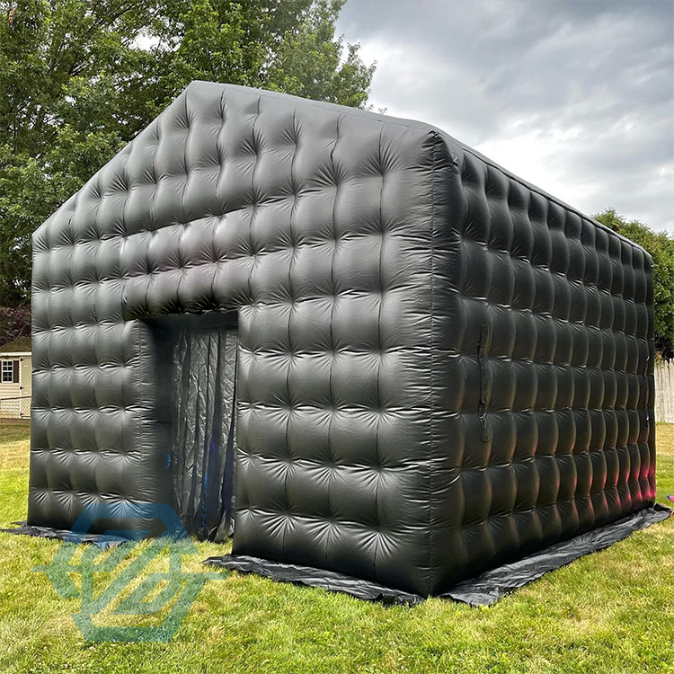 Commercial Event Black PVC Portable Backyard Party House