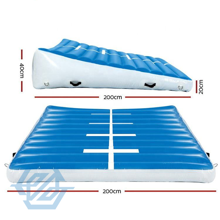  Inflatable Tumbling Mat Air Track Incline Wedge Ramp Mat