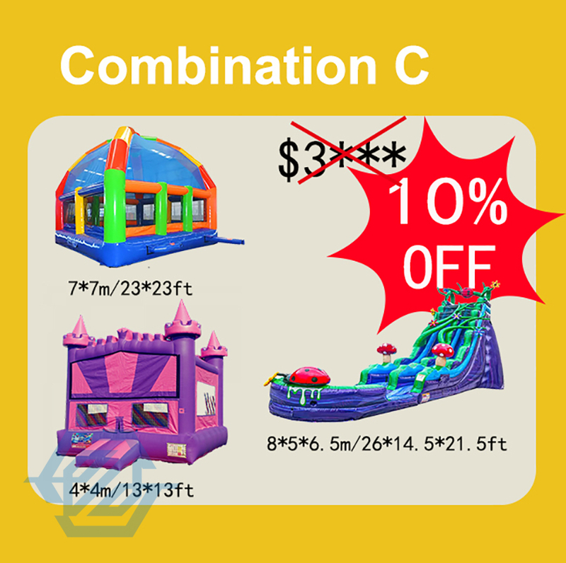 Commercial Combination Inflatable Bounce House for Rent