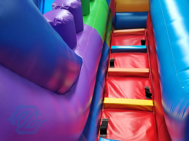 Inflatable Bouncer Building Blocks Slide with Blower for Sale