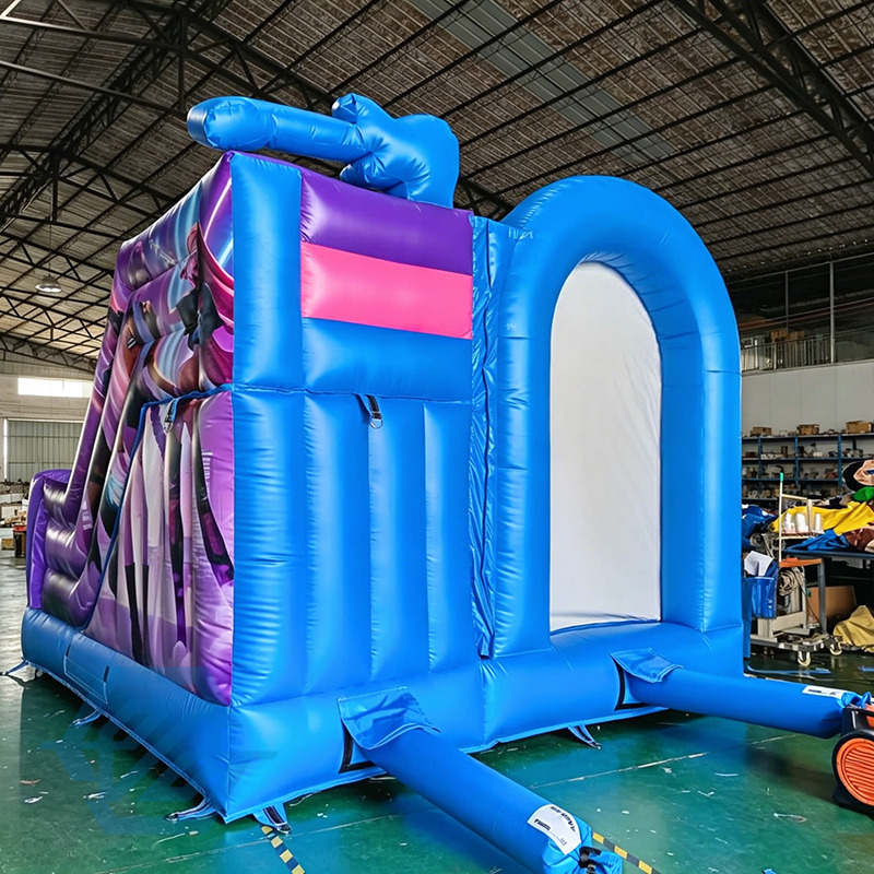 nflatable K-PoP Demon Bounce House Slide Combo with Blower