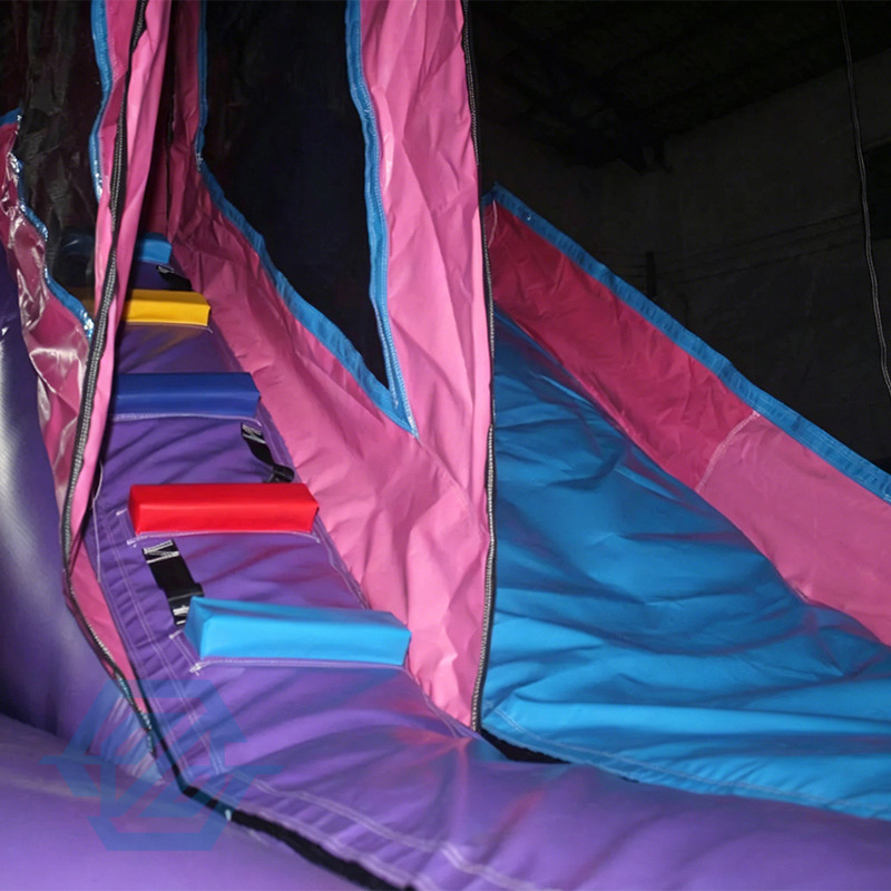 Inflatable K-PoP Demon Hunters Bounce House Slide Combo with Blower