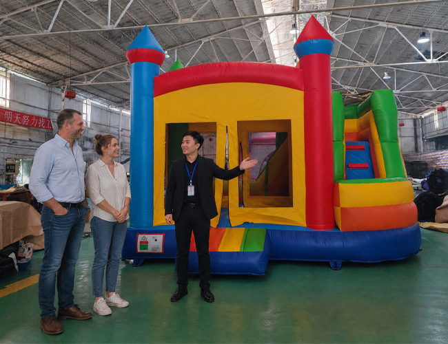 Inflatable castle