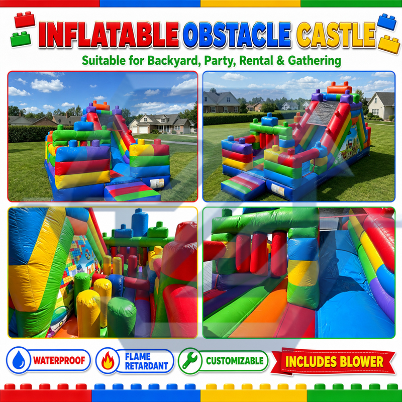  Inflatable Obstacle Course 