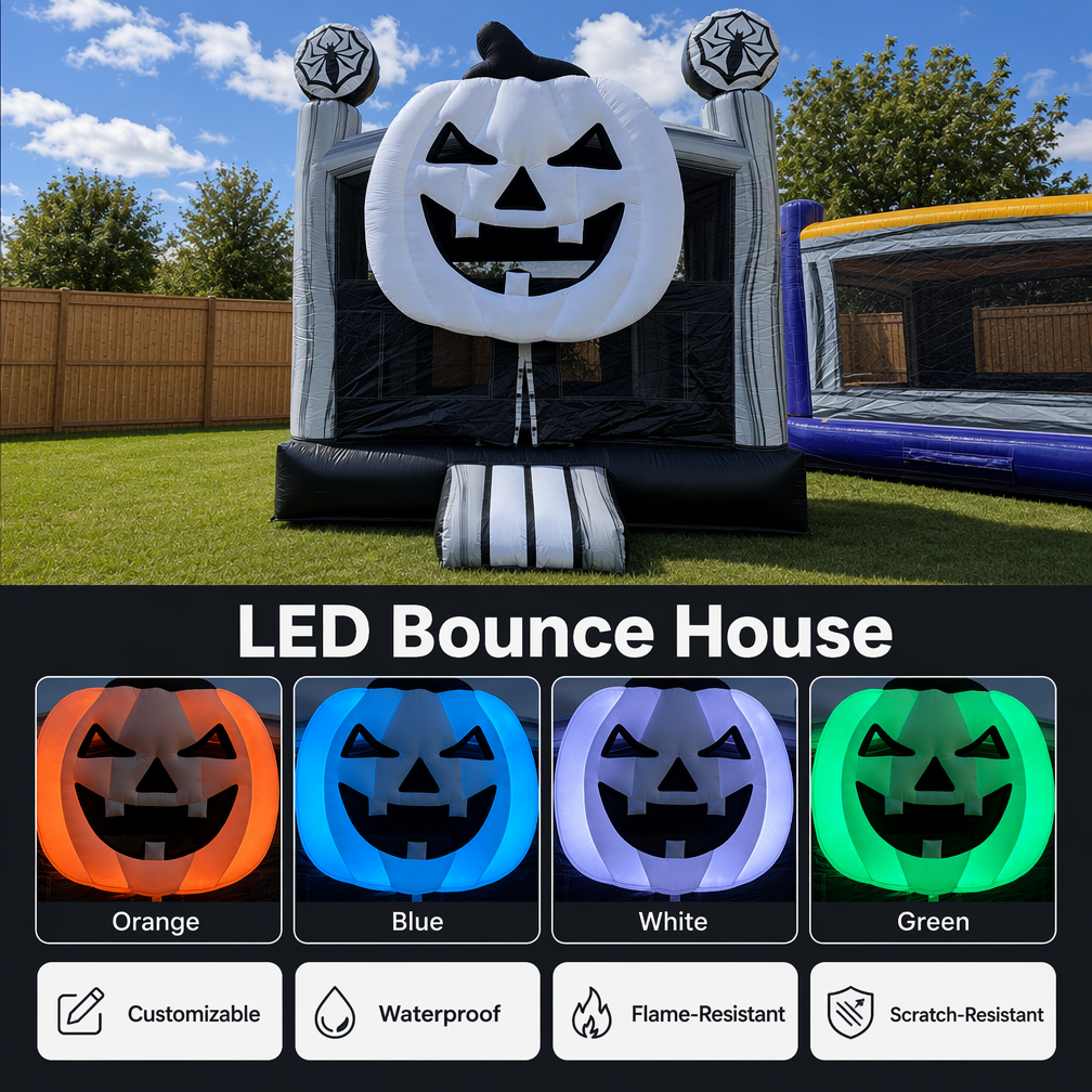 Halloween Character-Themed Inflatable Bounce Houses