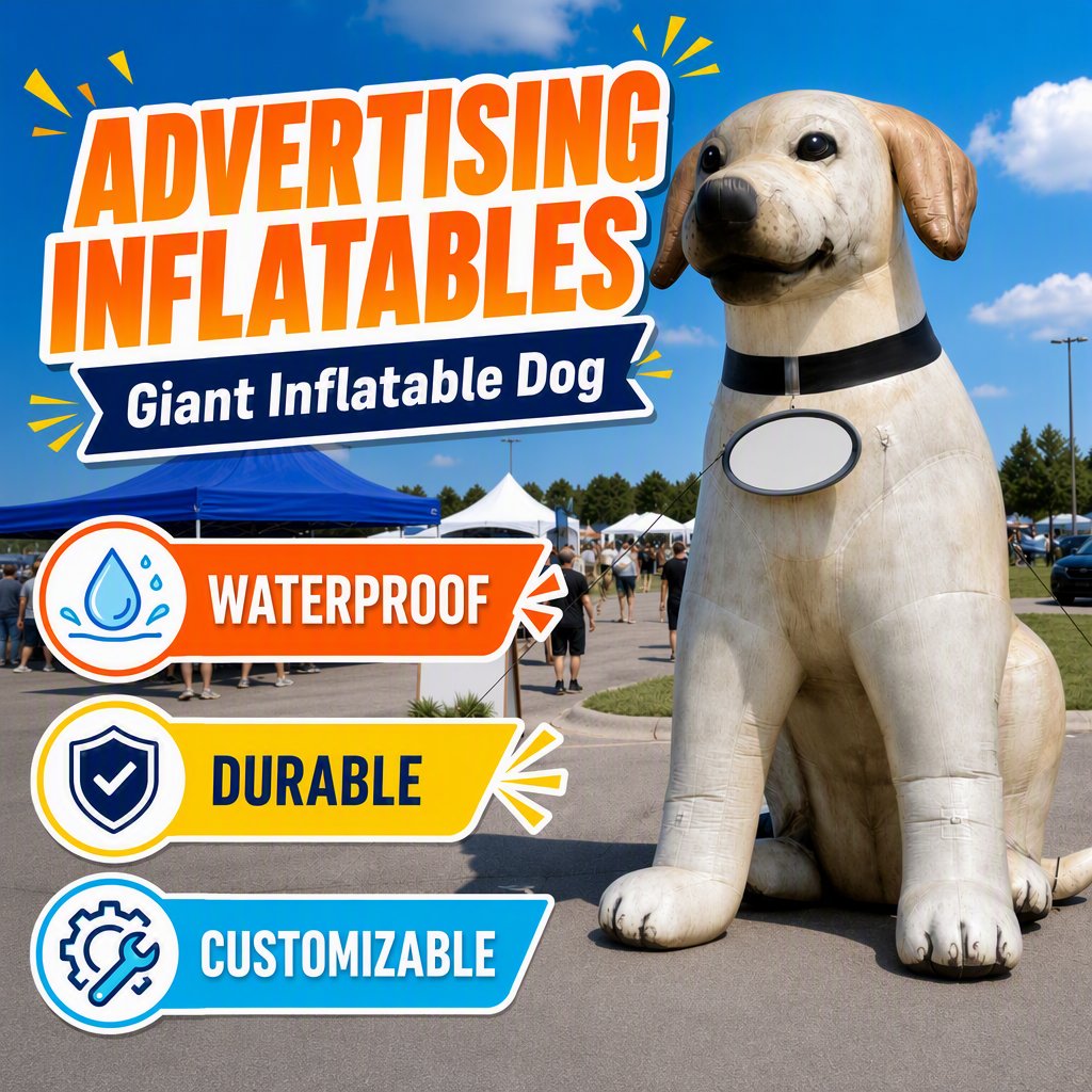 How To Choose The Best Inflatable Dog Mascot for Advertising