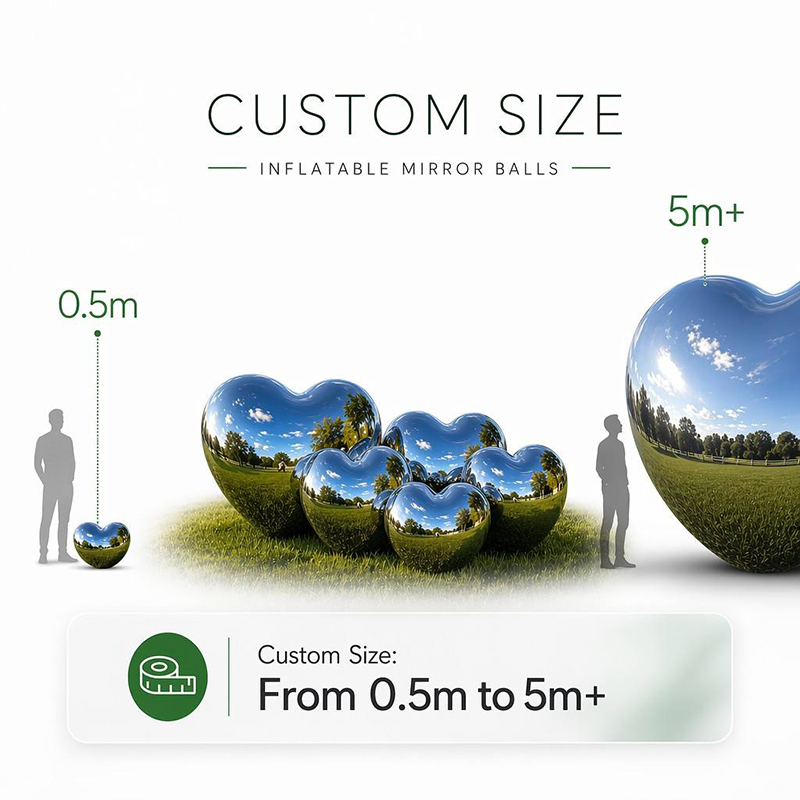 Inflatable Metallic Ball