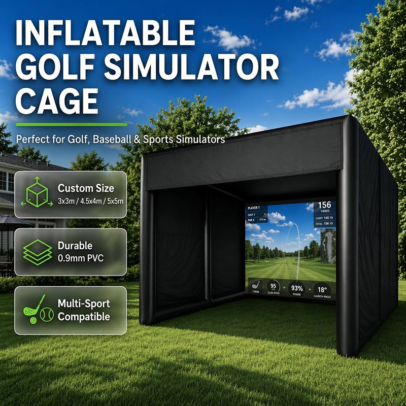 How to Choose the Best Inflatable Golf Simulator Enclosure