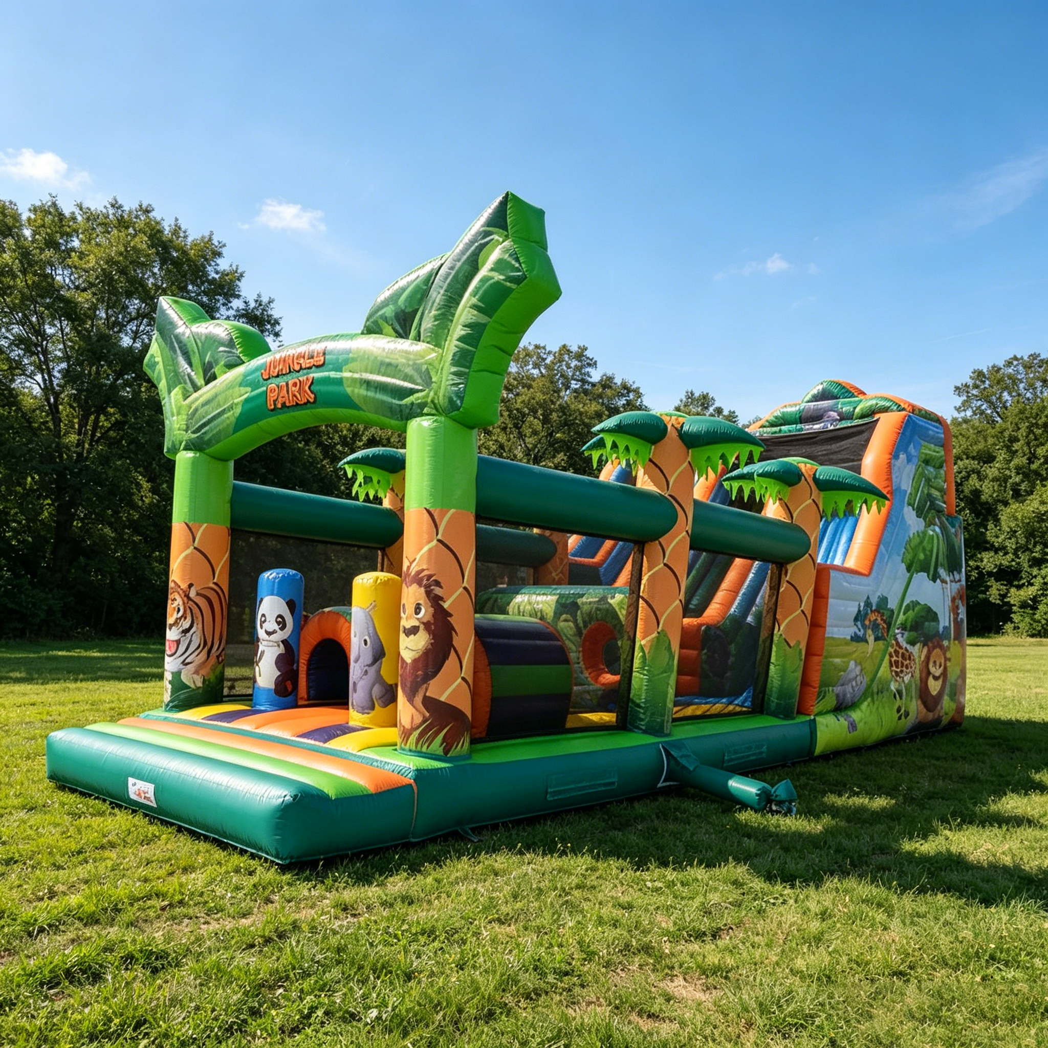 inflatable obstacle course
