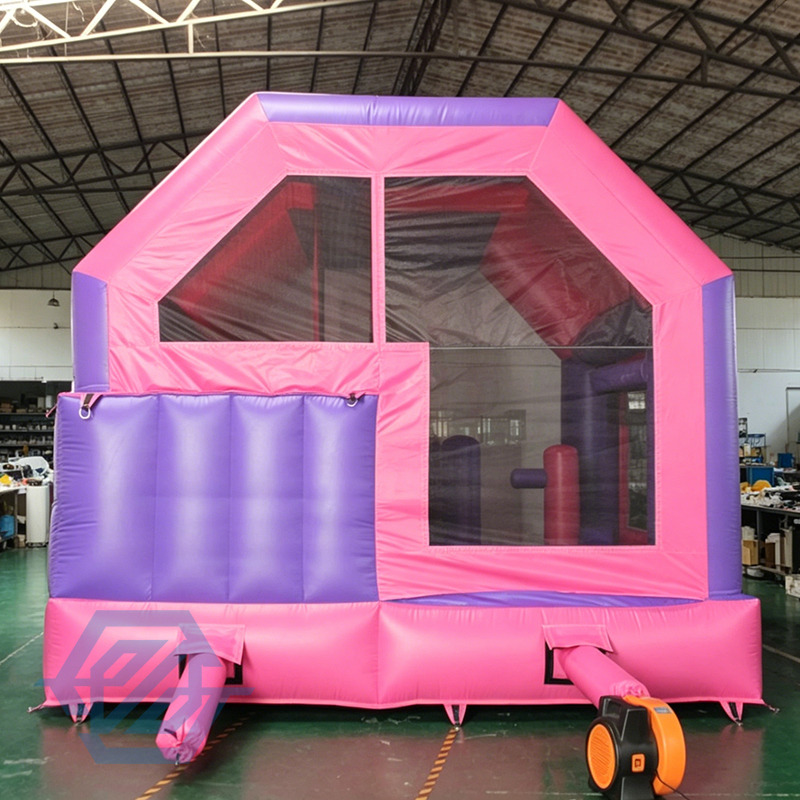 Inflatable K-PoP Demon Hunters Bounce House Slide Combo with Blower