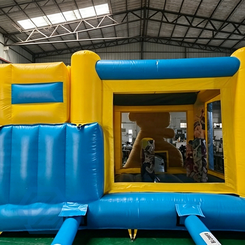 Inflatable Dragon Ball Z Demon Bounce House Slide Combo with Blower