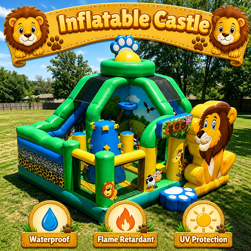 Best PVC Materials for Durable Jungle Animal Bounce Houses