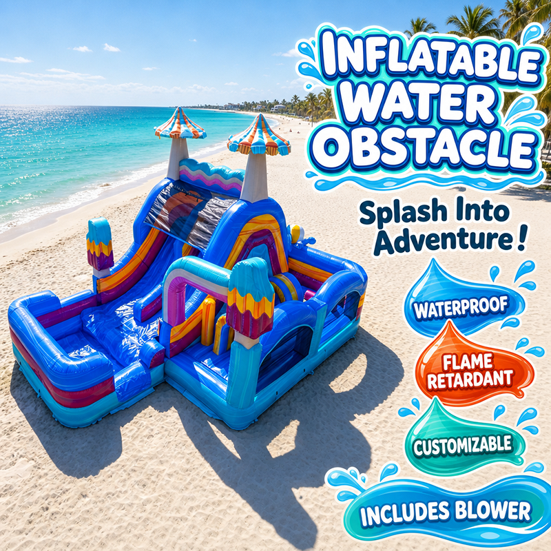 Best PVC Materials for a Durable Inflatable Obstacle Course with Detachable Pool